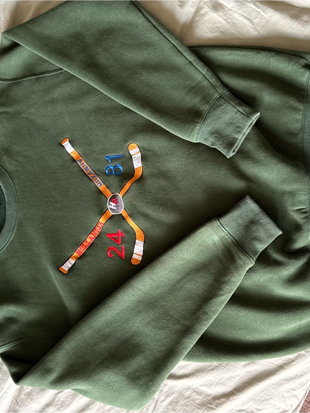 Heated Rivalry Embroidered Sweater - Picture 2 of 4